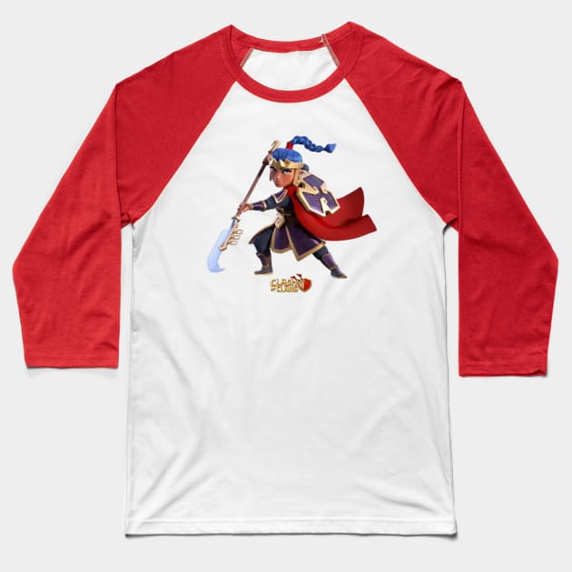 Royal Champion Warrior Champion - Clash of Clans Baseball T-Shirt by RW Designs